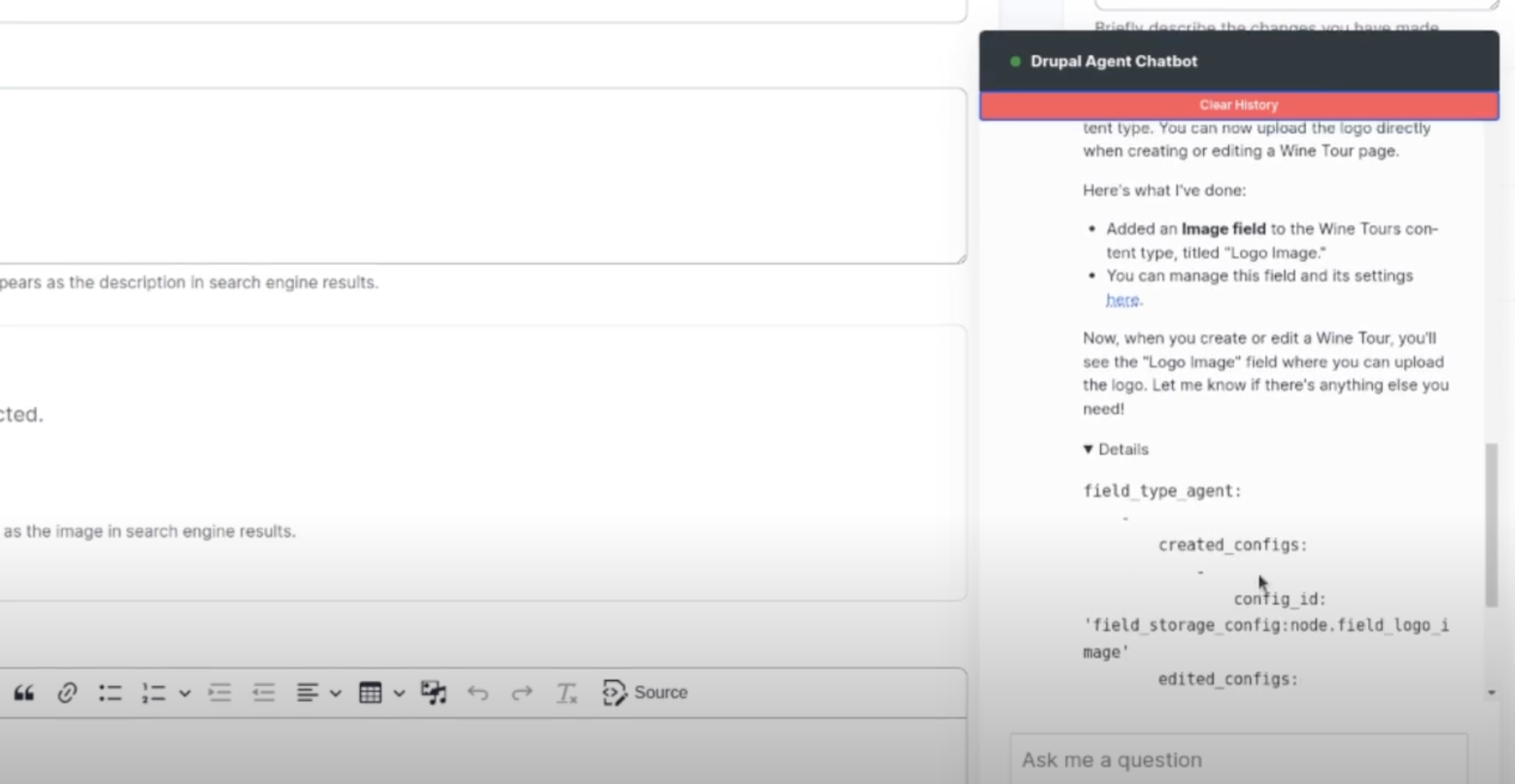 Asystent AI Drupal Agent Chatbot w Drupal CMS