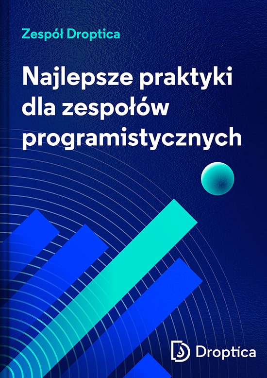 Okładka darmowego e-booka "Najlepsze praktyki dla zespołów programistycznych"