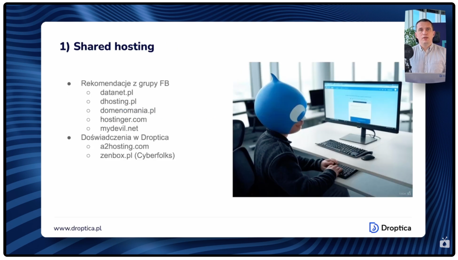 Drupal shared hosting.