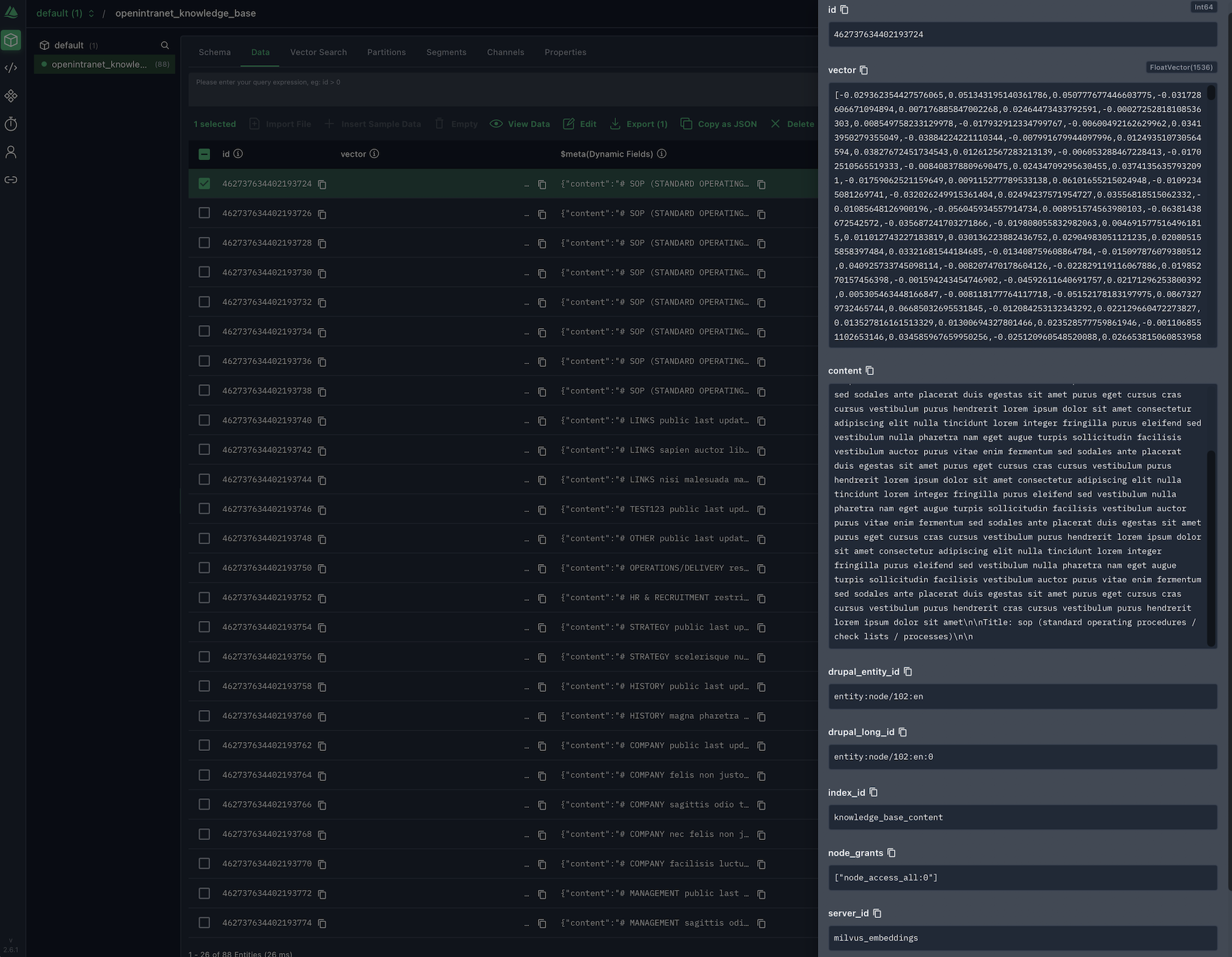 Attu – narzędzie administracyjne z graficznym interfejsem użytkownika.