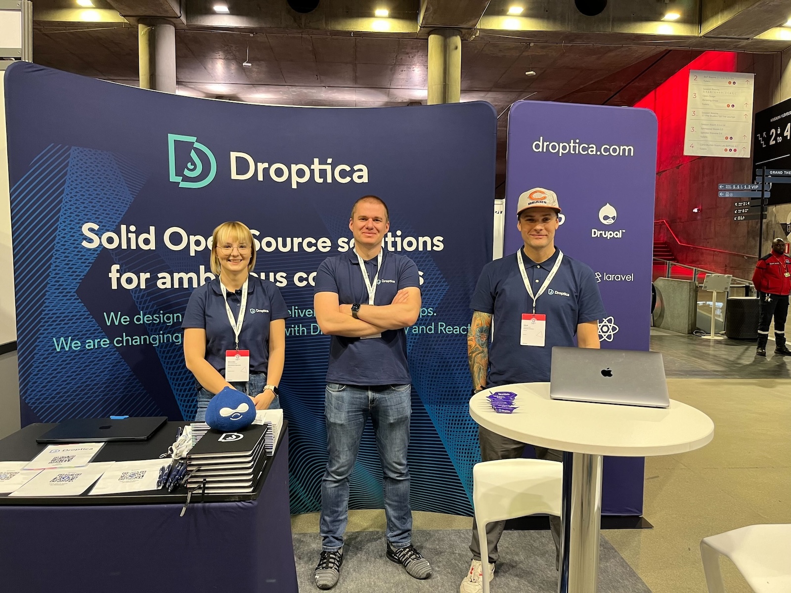  Zespół Droptica pojechał w październiku 2023 do Lille na konferencję technologiczną DrupalCon Europe
