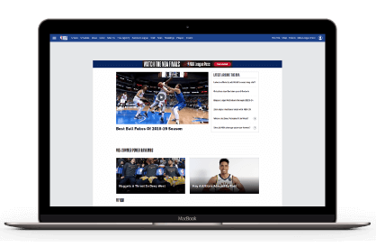 Strona internetowa nba.com