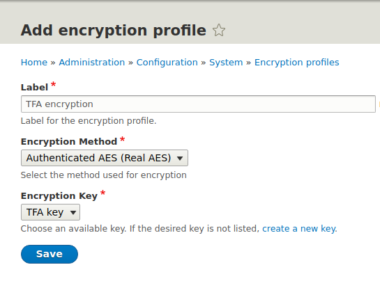 Dodawanie metody szyfrowania dla modułu Drupala Encrypt