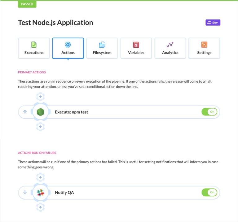 Gotowy pipeline continuous integration w narzędziu Buddy