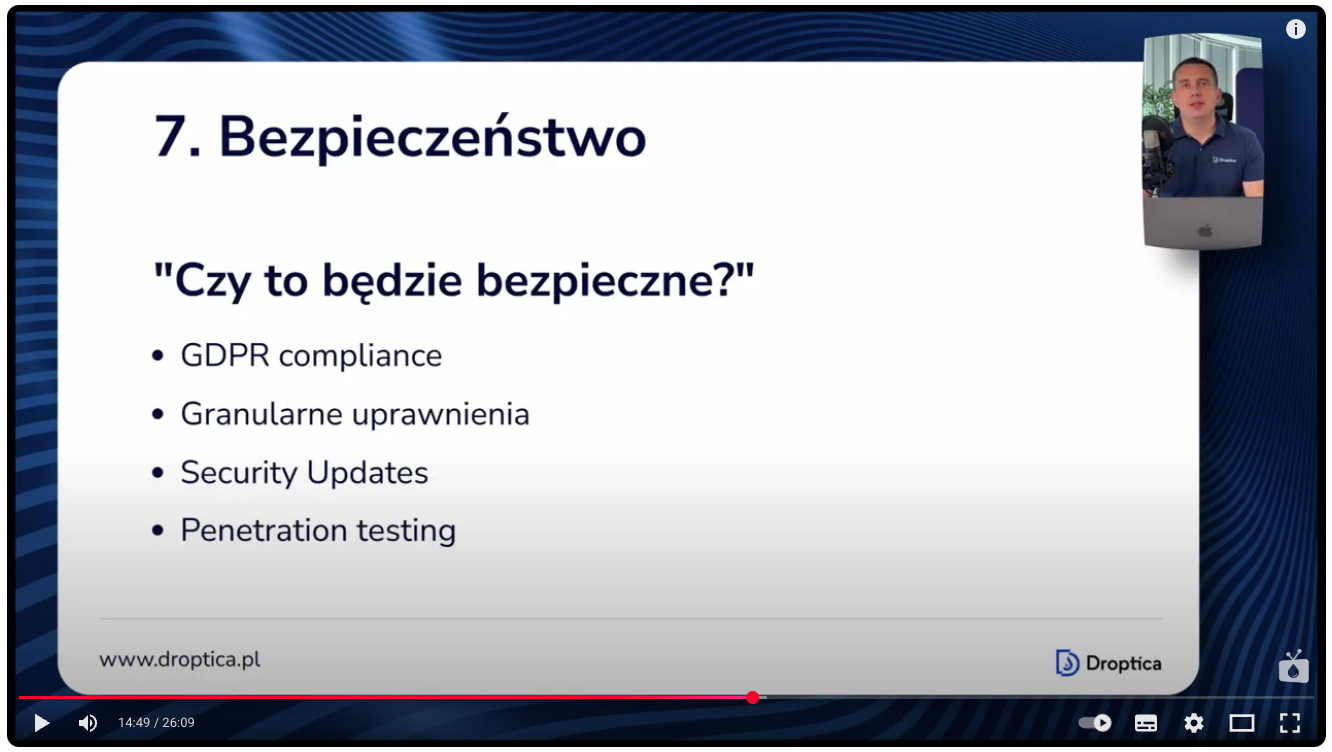 Przed decyzją o wyborze Drupala, klienci chcą wiedzieć, czy jest zgodny z regulacjami i jak wyglądają kwestie bezpieczeństwa