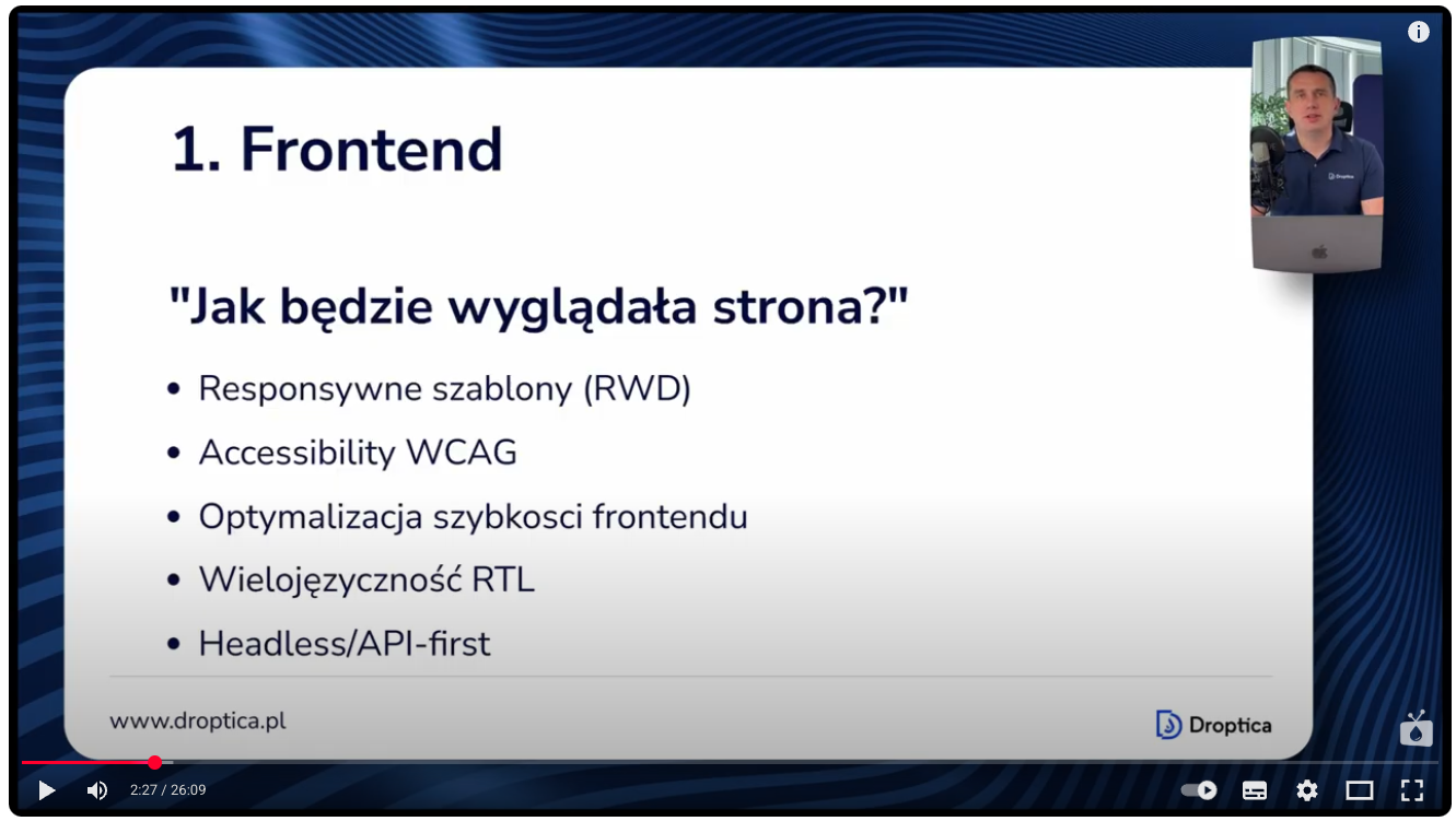 Na początku kontaktu z agencją Drupala klienci zadają dużo pytań o wygląd przyszłej strony