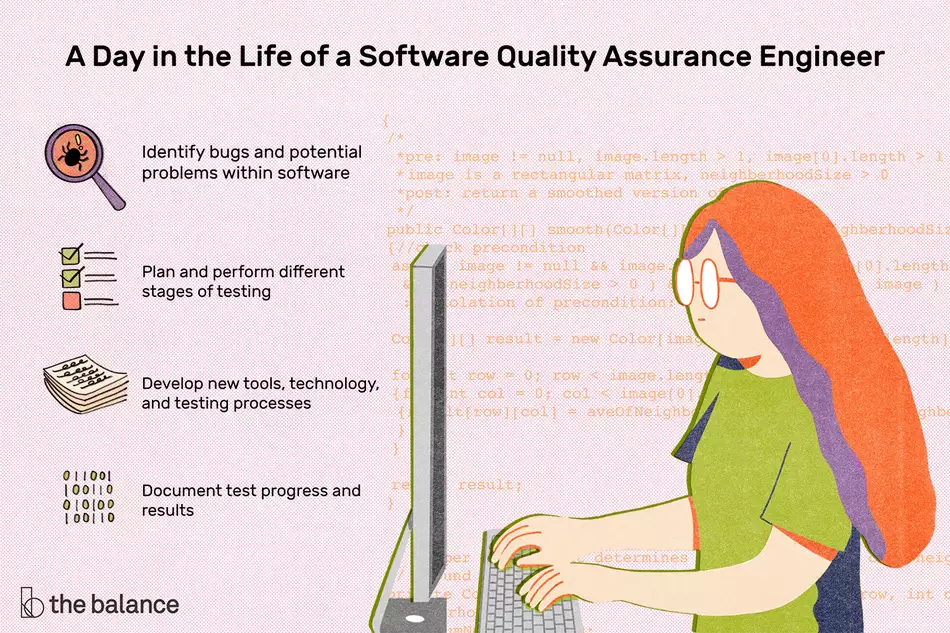 Quality Assurance Engineer nie tylko testuje aplikacje w zespole deweloperskim, ale także pracuje nad najlepszymi praktykami programistycznymi