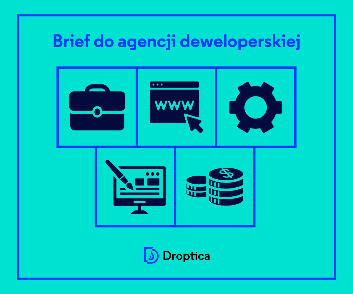 Ważnym krokiem na ścieżce klienta w Droptica jest przygotowanie briefu na temat planowanego projektu