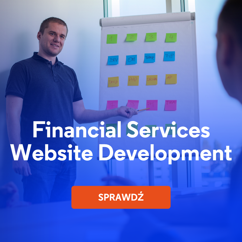 Financial Services Website Development Droptica