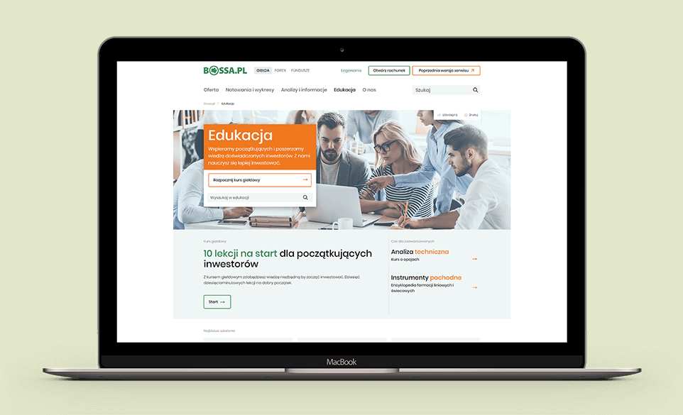 Bossa - Strona Internetowa