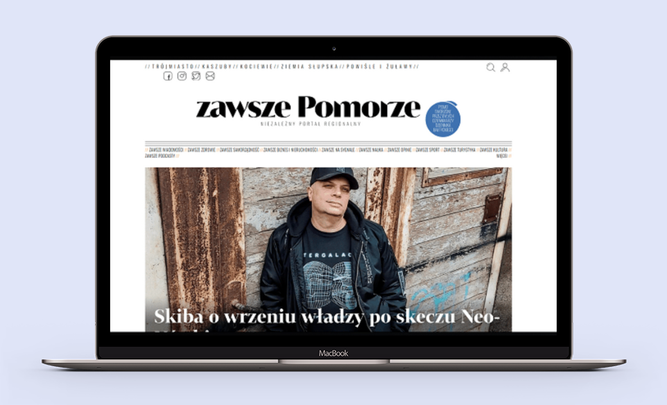 Zawsze pomorze - Strona Internetowa