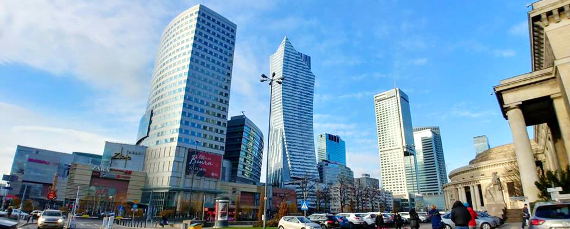 Zdjęcie Główne - panorama Warszawy