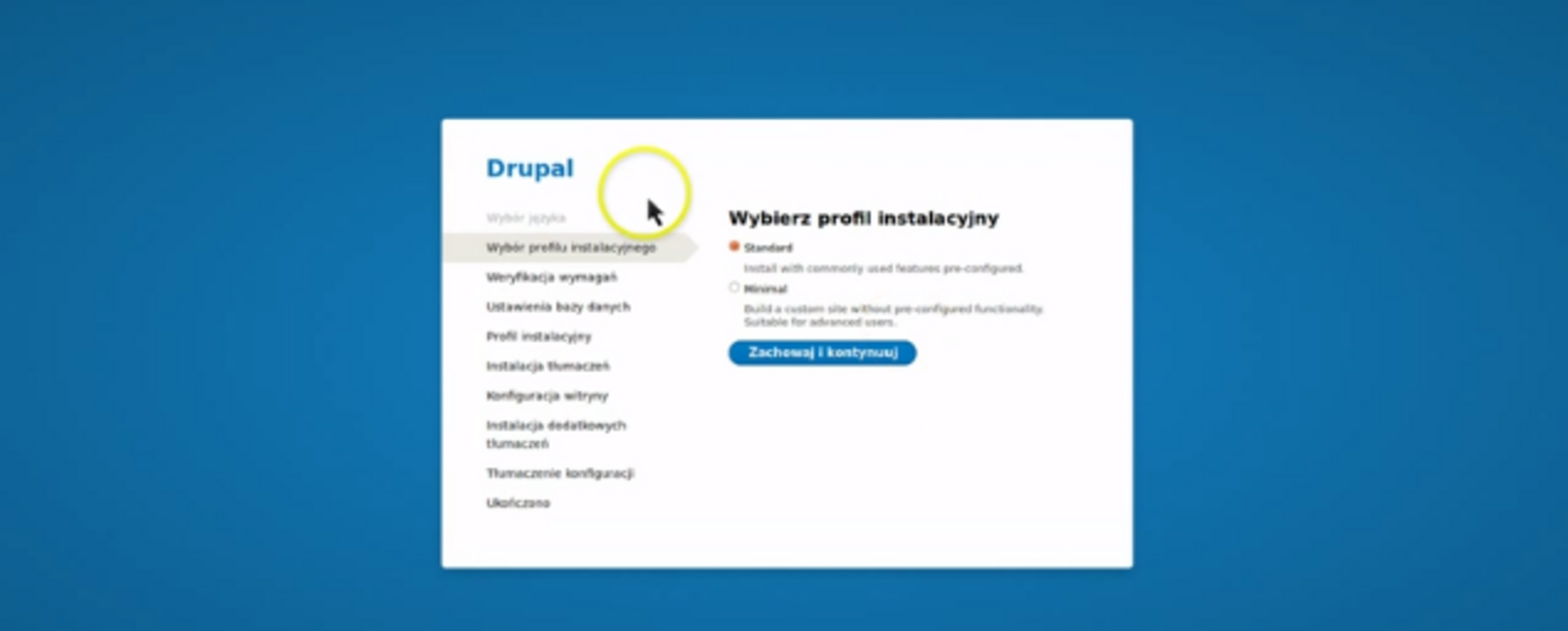 Drupal 8 - podstawowe informacje - cz1