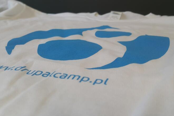 DrupalCamp Wroclaw t-shirt