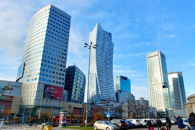 Zdjęcie Główne - panorama Warszawy