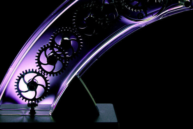 Moduł rules przedstawiony jako seria kół zębatych