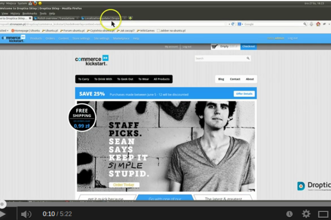 Drupal Commerce - Sklep po polsku