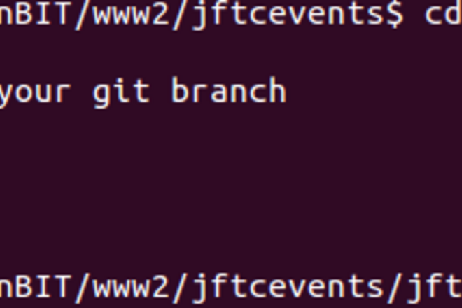 Jak nie pomylić branchy w GIT - skrypt pokazujący aktualny branch