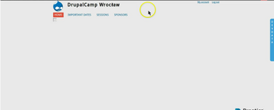 Automatyzacja tworzenia stron w Drupalu na przykładzie strony www.drupalcampwroclaw.pl