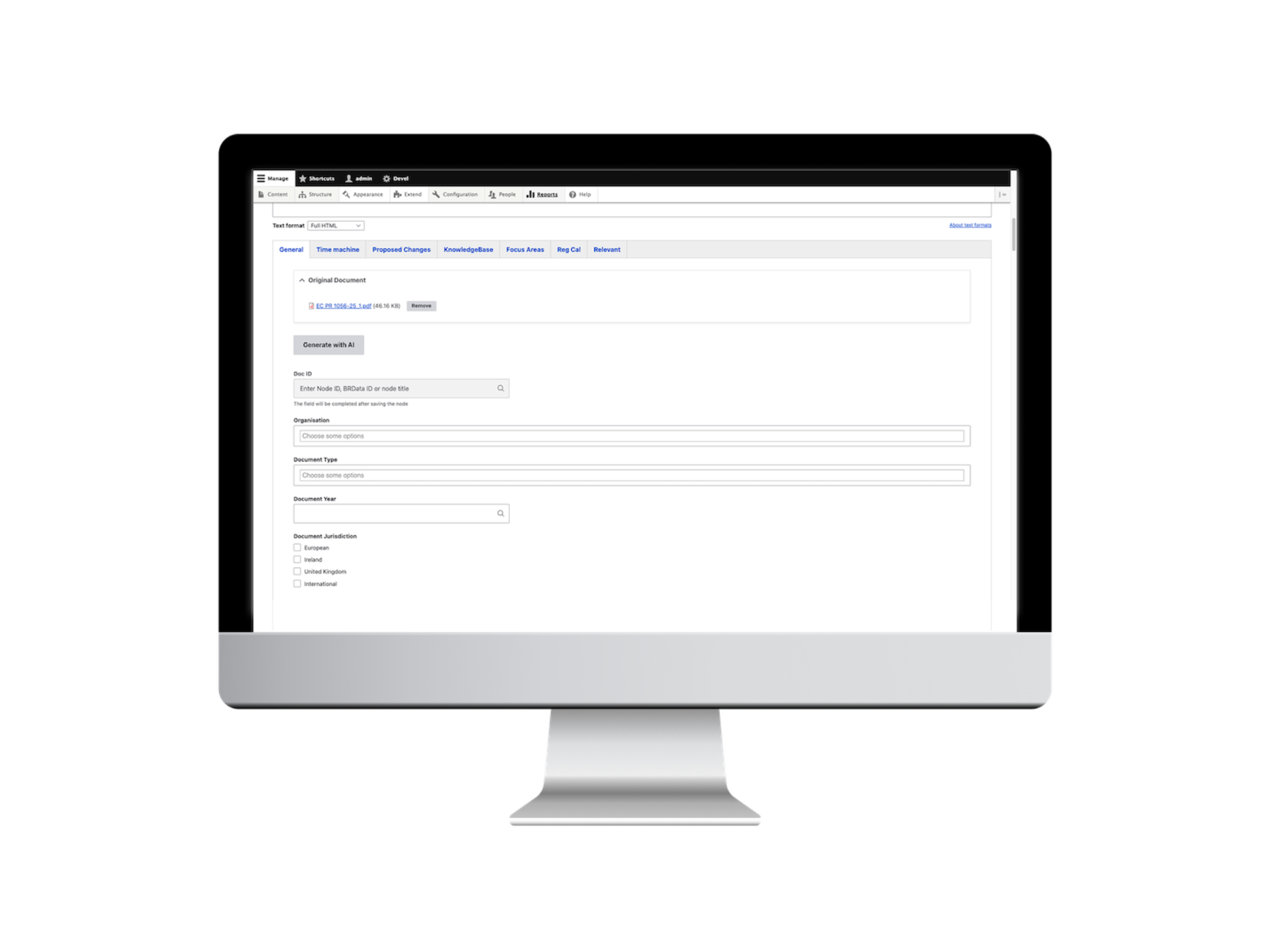 Case study o kategoryzacji dokumentów z AI dla BetterRegulation.