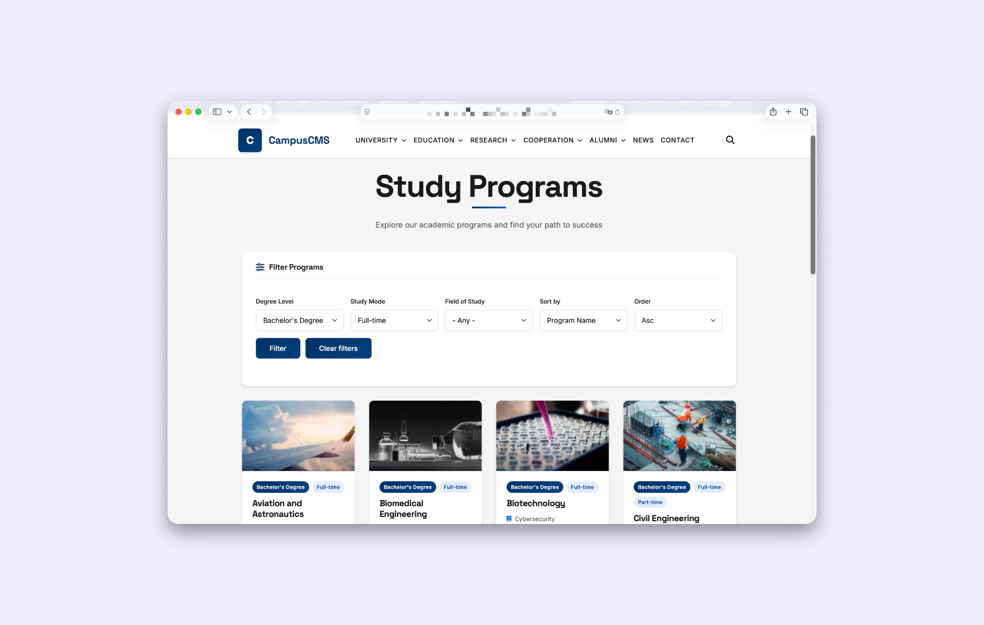 Zarządzanie edukacją w CampusCMS.
