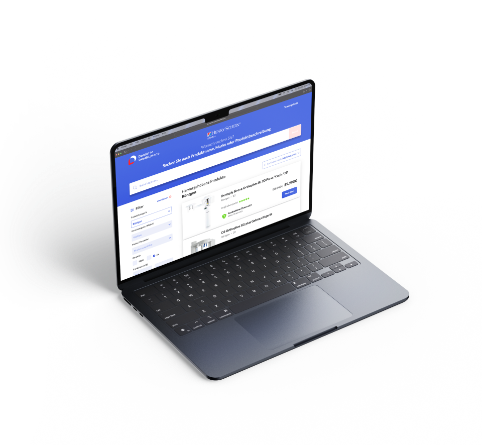 Rozwiązanie marketplace B2B łączy dentystów ze sprzedawcami używanych produktów medycznych.