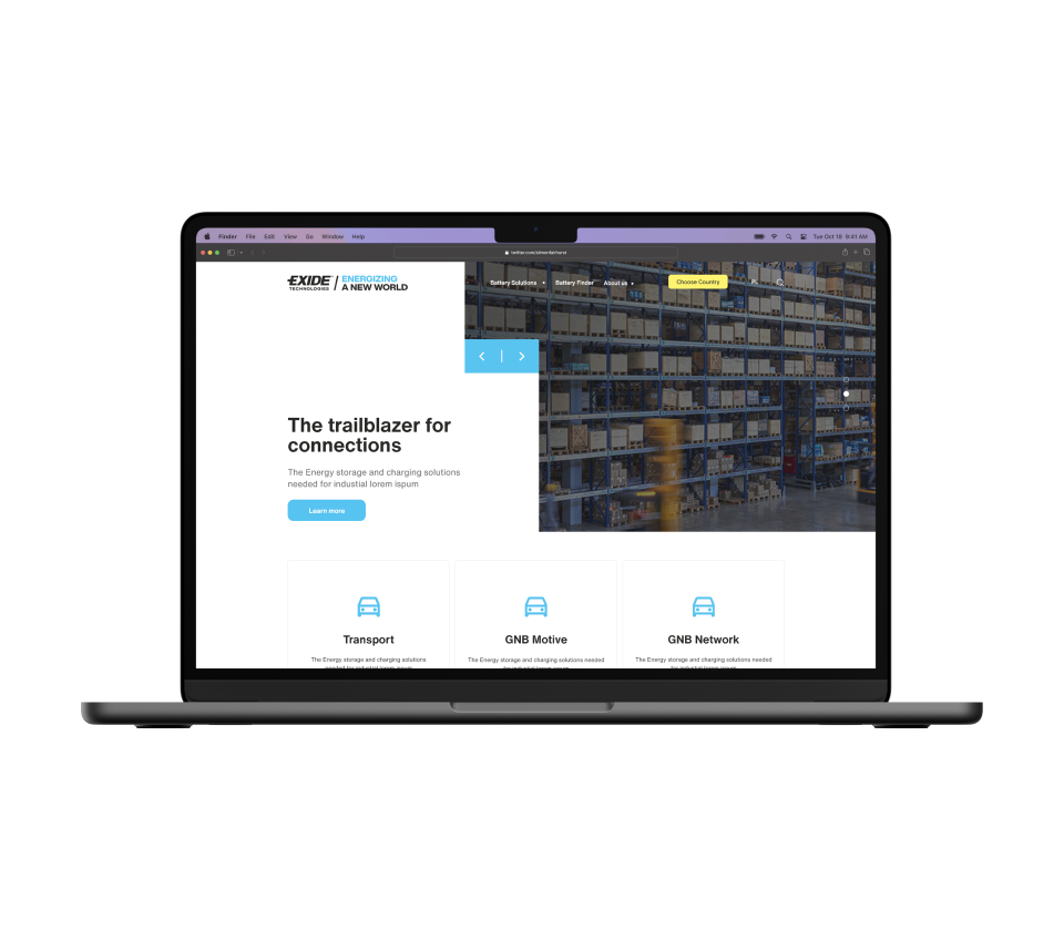 Pracowaliśmy nad stroną internetową Exide Group w ramach naszej usługi wsparcia Drupala w Droptica.