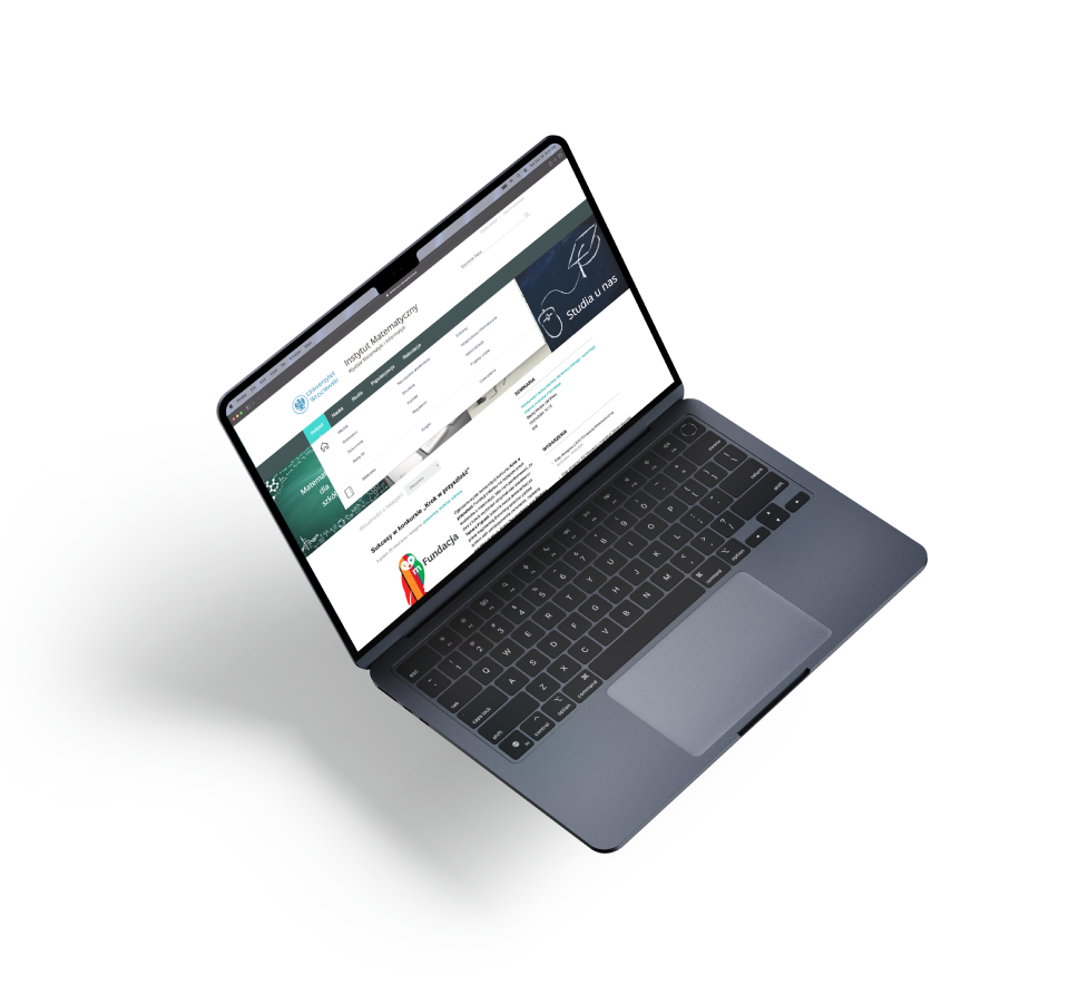 Nasz zespół wdrożył na stronie internetowej nowe mega menu z przejrzystym układem odnośników. 