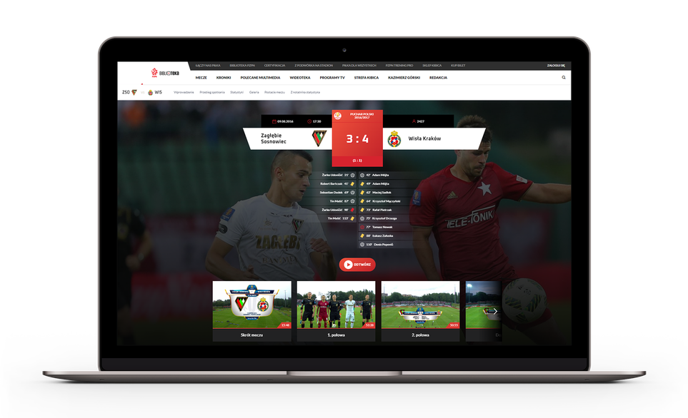 W serwisie Biblioteka PZPN można zobaczyć przebieg poszczególnych meczów