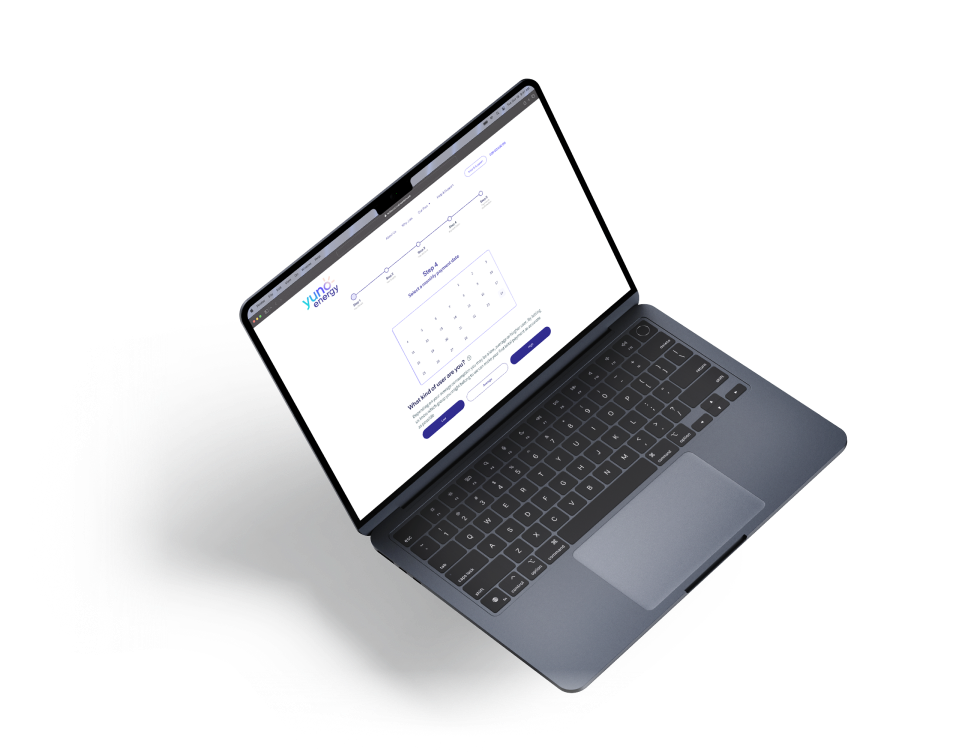 Kalendarz płatności miesięcznych jest jednym z etapów w formularza online na stronie na Drupalu.